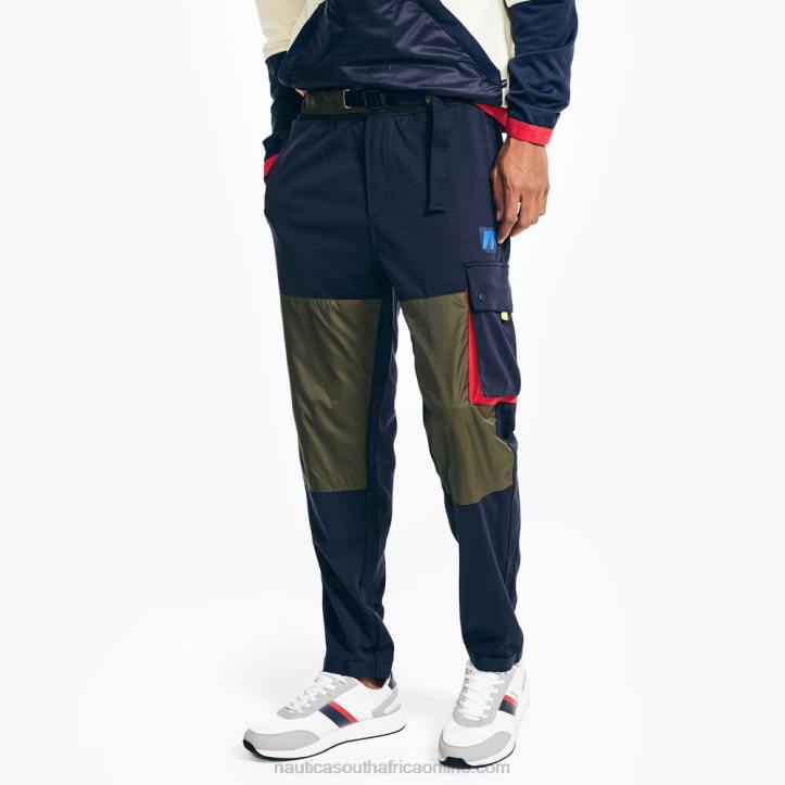 Navy MenSustainably Crafted Mixed Media Pant Nautica 6LZP342