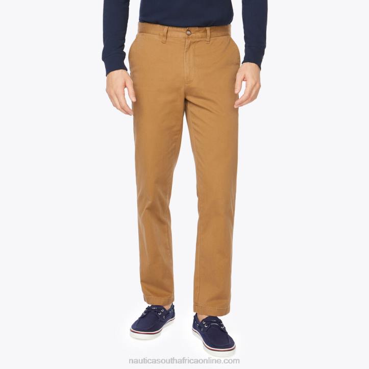 Oyster Brown MenClassic Fit Deck Pant Nautica 6LZP31
