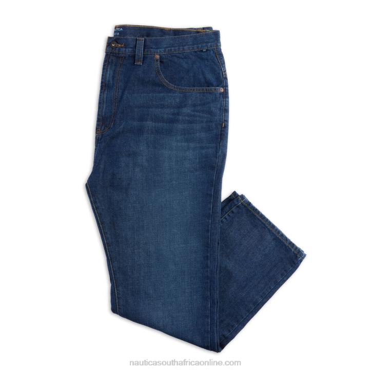 Sinker Blue Denim Wash MenBig & Tall Straight Fit Denim Nautica 6LZP656
