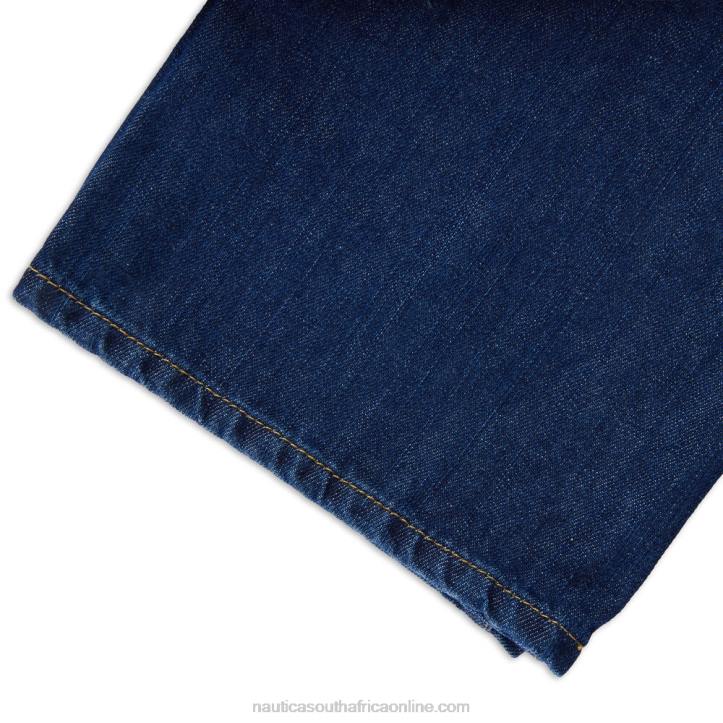Sinker Blue Denim Wash MenBig & Tall Straight Fit Denim Nautica 6LZP656