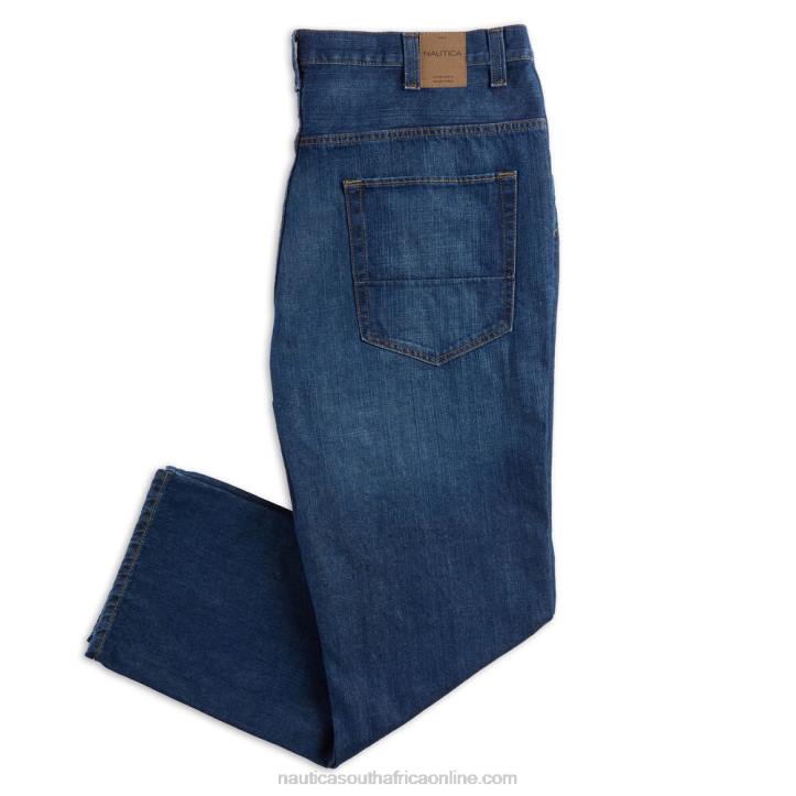 Sinker Blue Denim Wash MenBig & Tall Straight Fit Denim Nautica 6LZP656