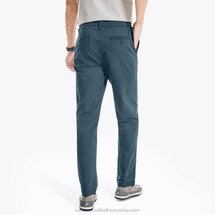 Stormy Blue Heather MenClassic Fit Heathered Pant Nautica 6LZP40