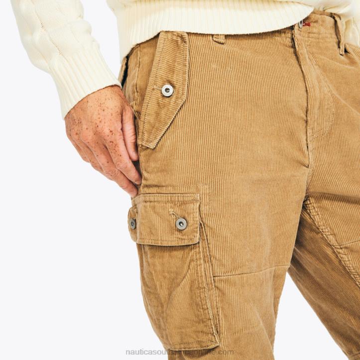 Tuscany Tan MenCorduroy Cargo Jogger Nautica 6LZP637