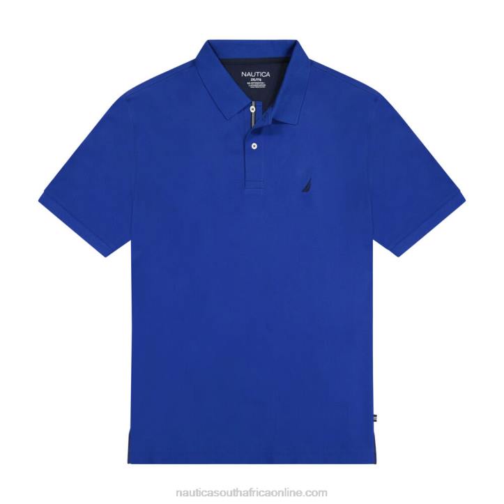 Aqua Sky MenBig & Tall Classic Fit Performance Deck Polo Nautica 6LZP630