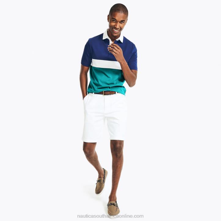 Blue Depths MenBig & Tall Classic Fit Colorblock Polo Nautica 6LZP643