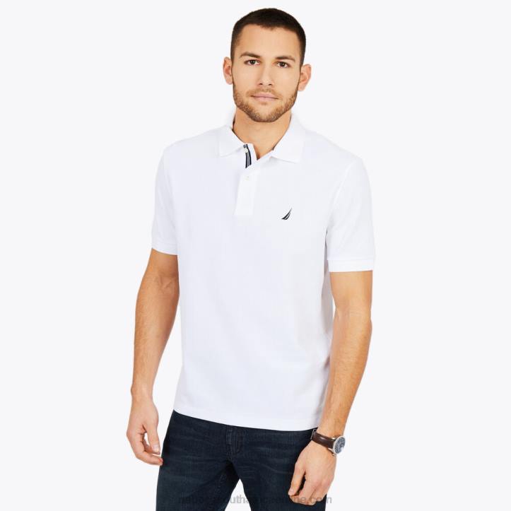 Bright White MenBig & Tall Classic Fit Performance Deck Polo Nautica 6LZP711