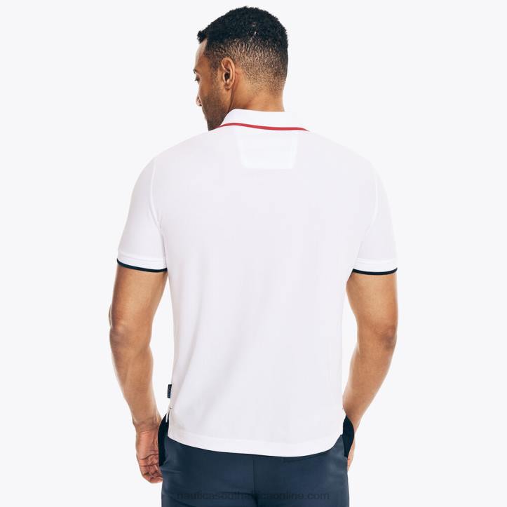 Bright White MenBig & Tall Navtech Sustainably Crafted Polo Nautica 6LZP538