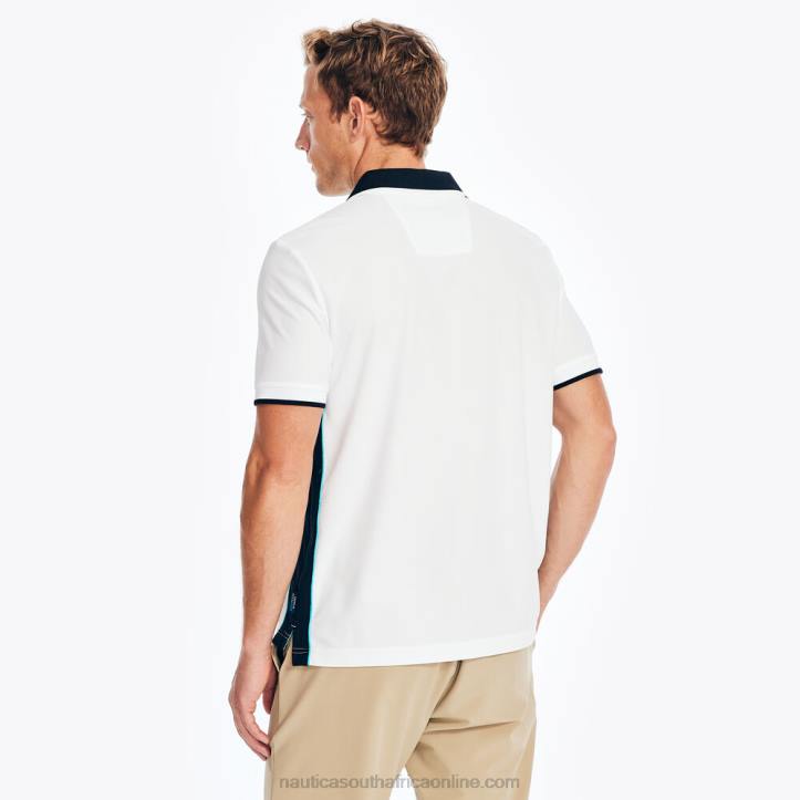 Bright White MenNavtech Sustainably Crafted Classic Fit Polo Nautica 6LZP588