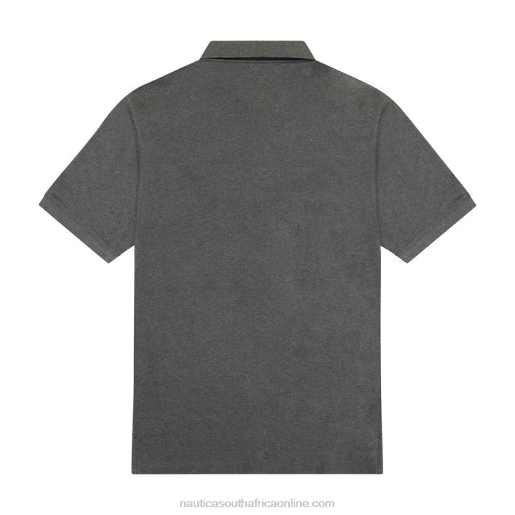 Charcoal Heather MenBig & Tall Classic Fit Deck Polo Nautica 6LZP430