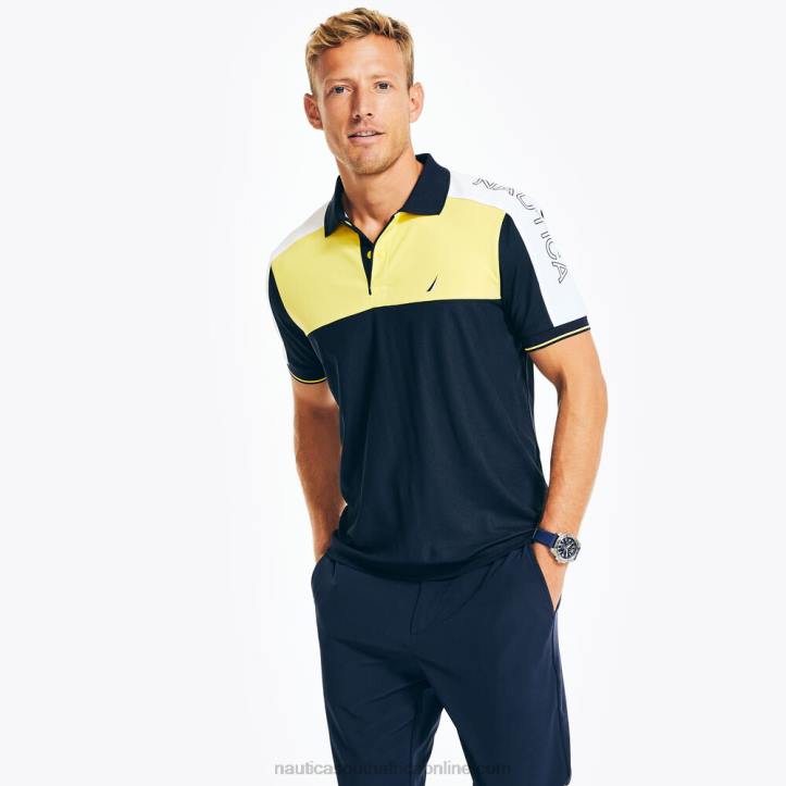 Navy MenNavtech Sustainably Crafted Classic Fit Polo Nautica 6LZP373