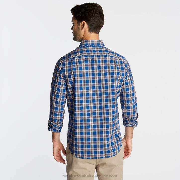 Limoges MenBig & Tall Wrinkle Resistant Shirt In Yarn Dyed Plaid Nautica 6LZP593