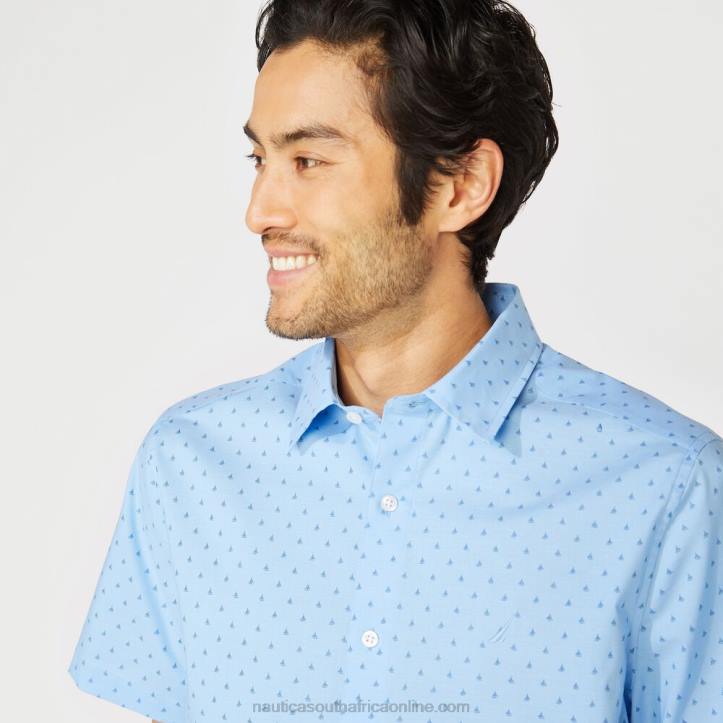 Little Boy Blue MenSailboat-Print Short Sleeve Shirt Nautica 6LZP225
