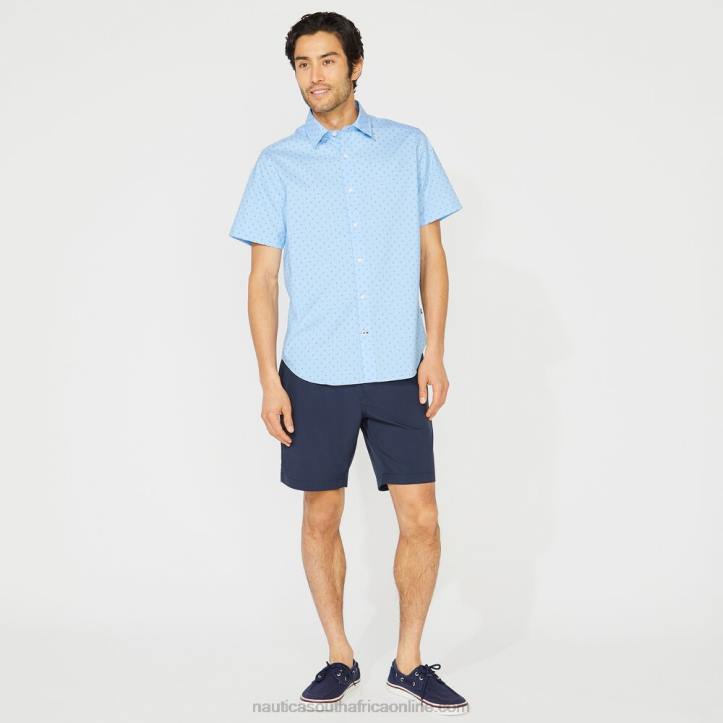 Little Boy Blue MenSailboat-Print Short Sleeve Shirt Nautica 6LZP225