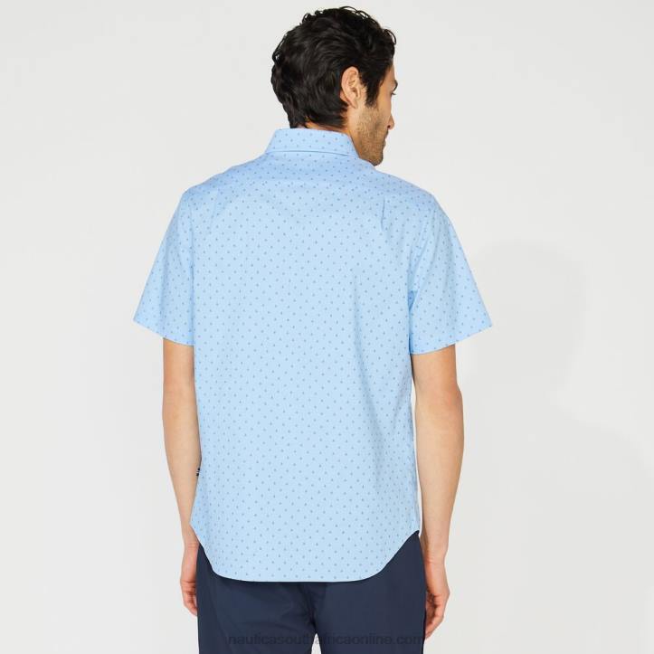 Little Boy Blue MenSailboat-Print Short Sleeve Shirt Nautica 6LZP225