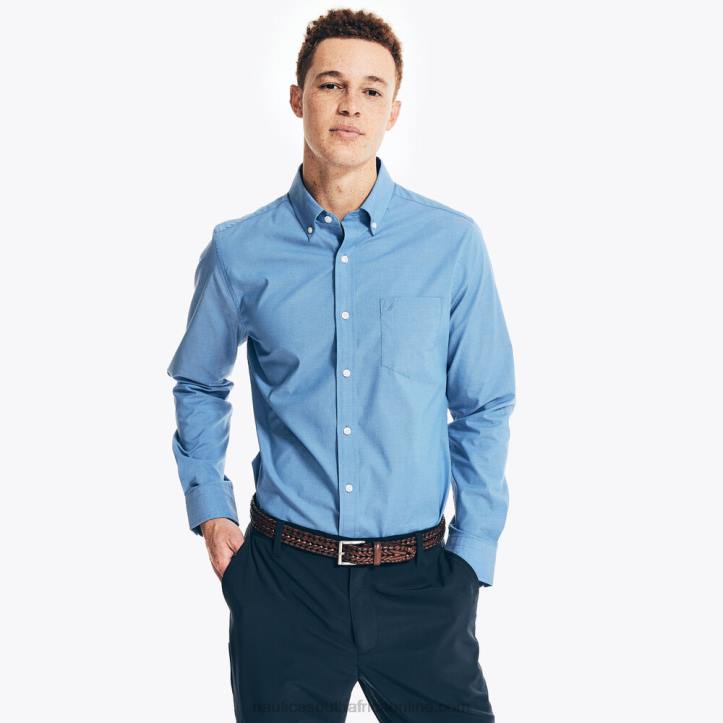 Rolling River Wash MenWrinkle-Resistant Wear To Work Shirt Nautica 6LZP712