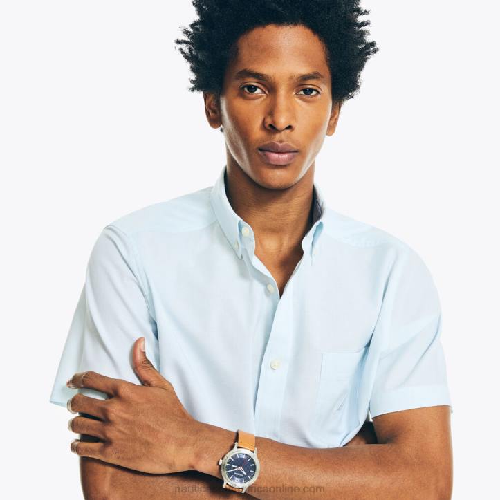 Sea Mist MenBig & Tall Solid Oxford Shirt Nautica 6LZP518