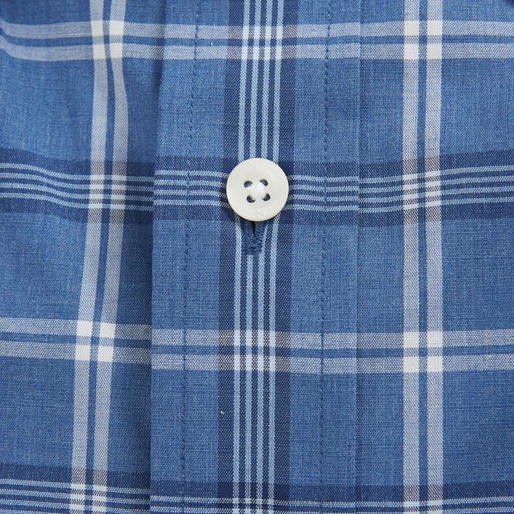 Star Sapphire MenBig & Tall Classic Fit Wrinkle-Resistant Plaid Shirt Nautica 6LZP625