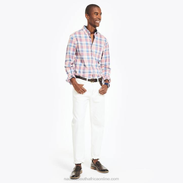 Teaberry MenPlaid Poplin Shirt Nautica 6LZP690