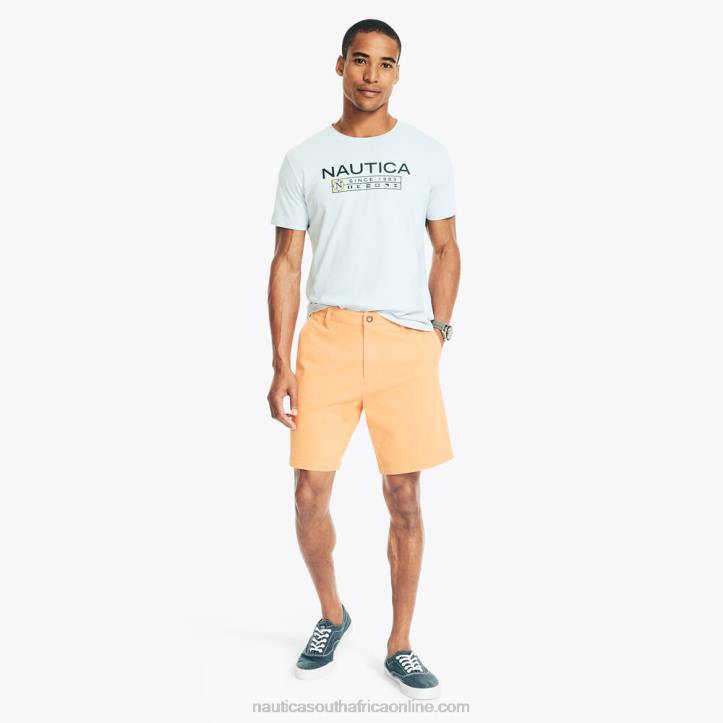 Barely Pink Men8.5\" Stretch Short Nautica 6LZP20