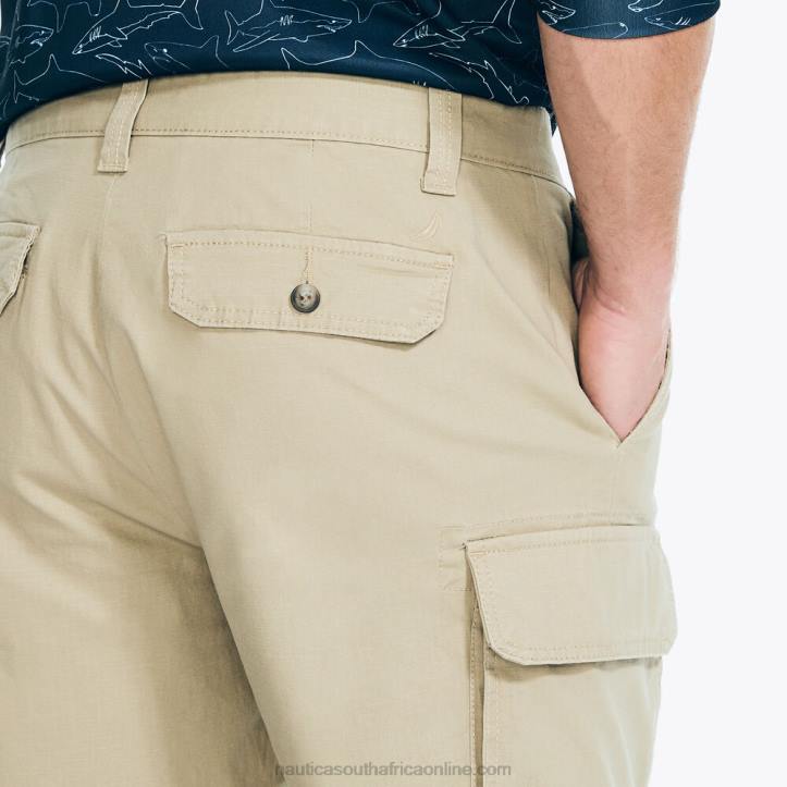 Beachsand Men9.5\" Navigator Stretch Cargo Short Nautica 6LZP17