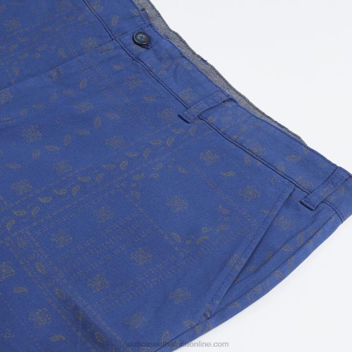 Blue Depths Men9.5\" Big & Tall Slim Fit Printed Short Nautica 6LZP540