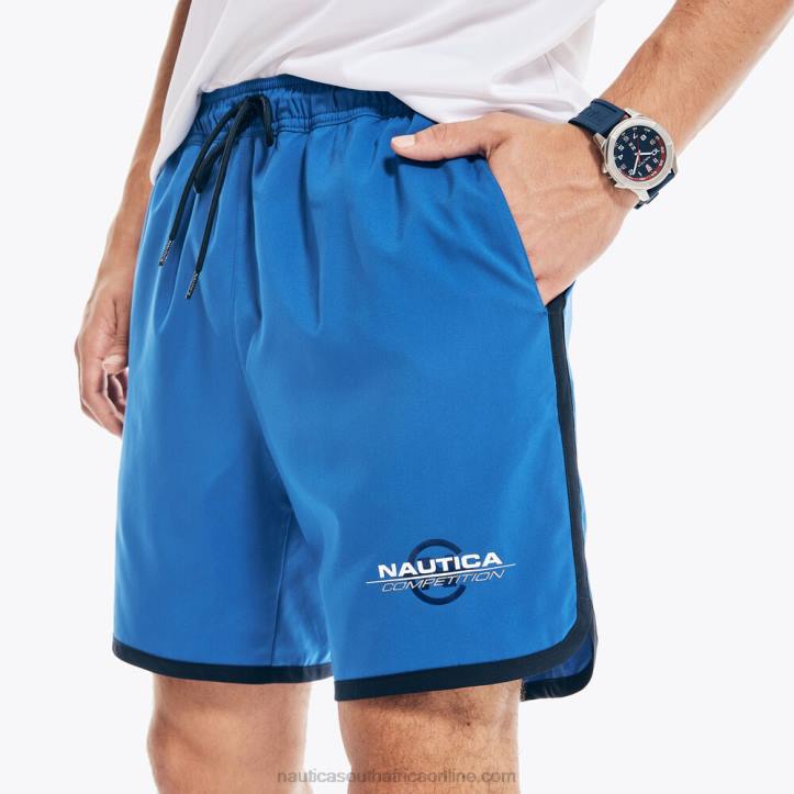 Bright Cobalt MenCompetition Sustainably Crafted 7\" Lined Short Nautica 6LZP197