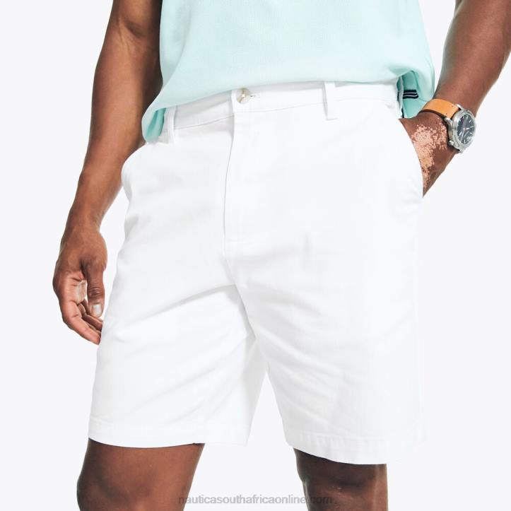 Bright White Men9.5\" Big & Tall Classic Fit Deck Short Nautica 6LZP623