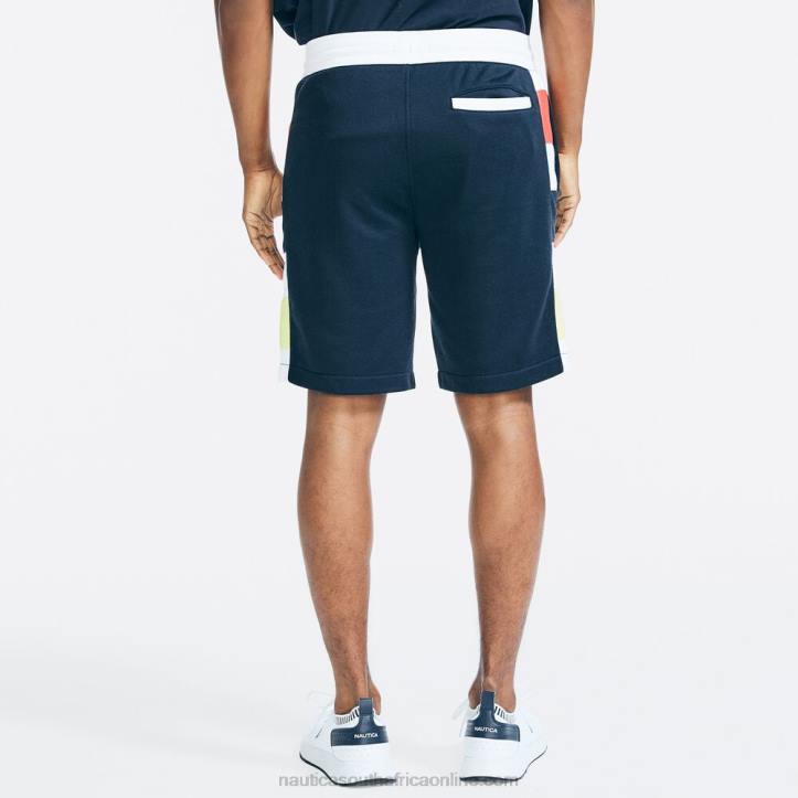 Navy Men9\" Big & Tall Side Panel Knit Short Nautica 6LZP649
