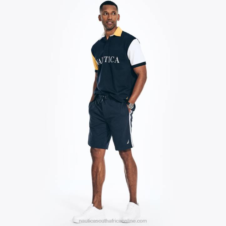 Navy MenBig & Tall 9\" Terry Short Nautica 6LZP440