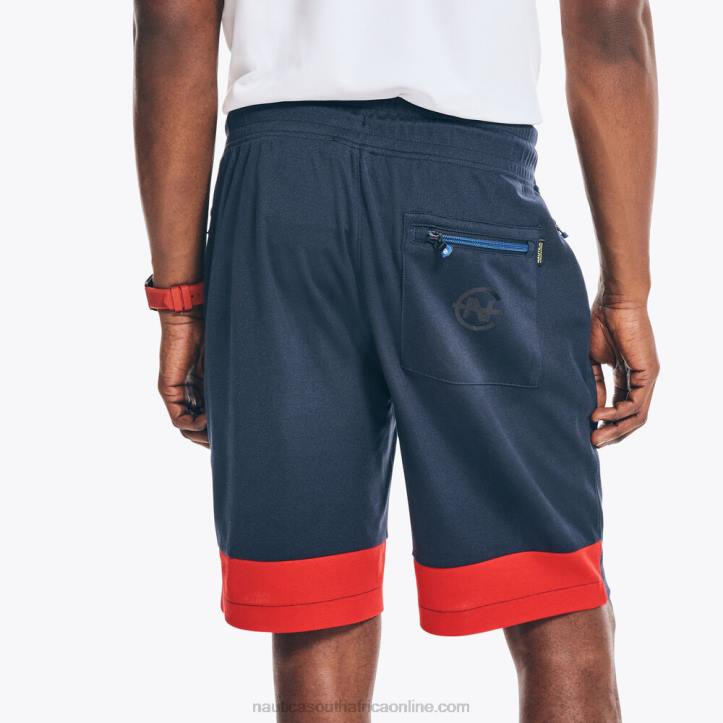 Navy MenCompetition Sustainably Crafted 9\" Colorblock Short Nautica 6LZP423