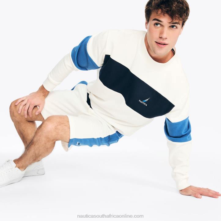 Sail White Men9" Colorblock Short Nautica 6LZP180