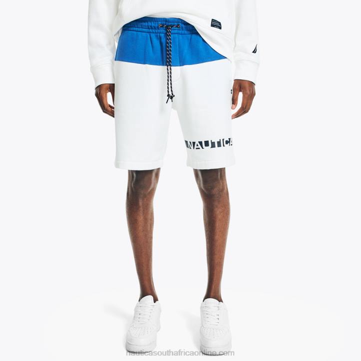 Sail White MenSustainably Crafted 9" Colorblock Short Nautica 6LZP104