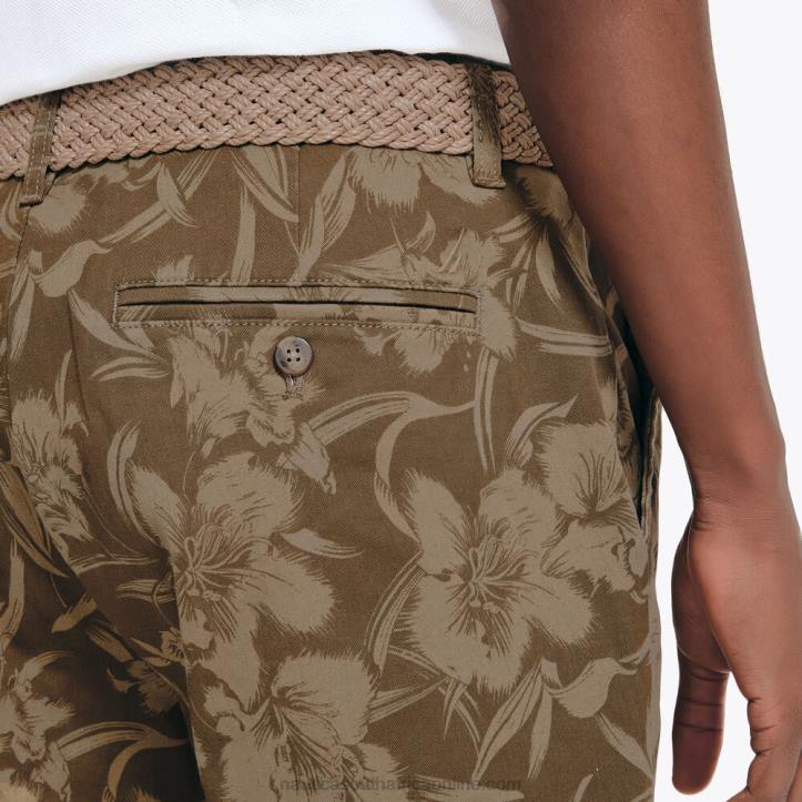 Shaded Spruce Heather Men8.5\" Printed Deck Short Nautica 6LZP420