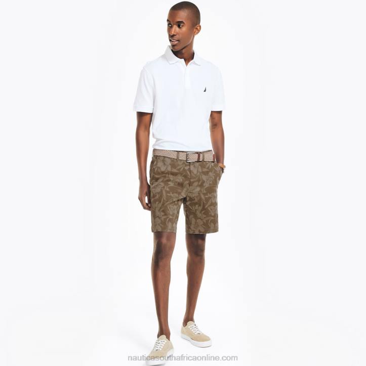 Shaded Spruce Heather Men8.5\" Printed Deck Short Nautica 6LZP420