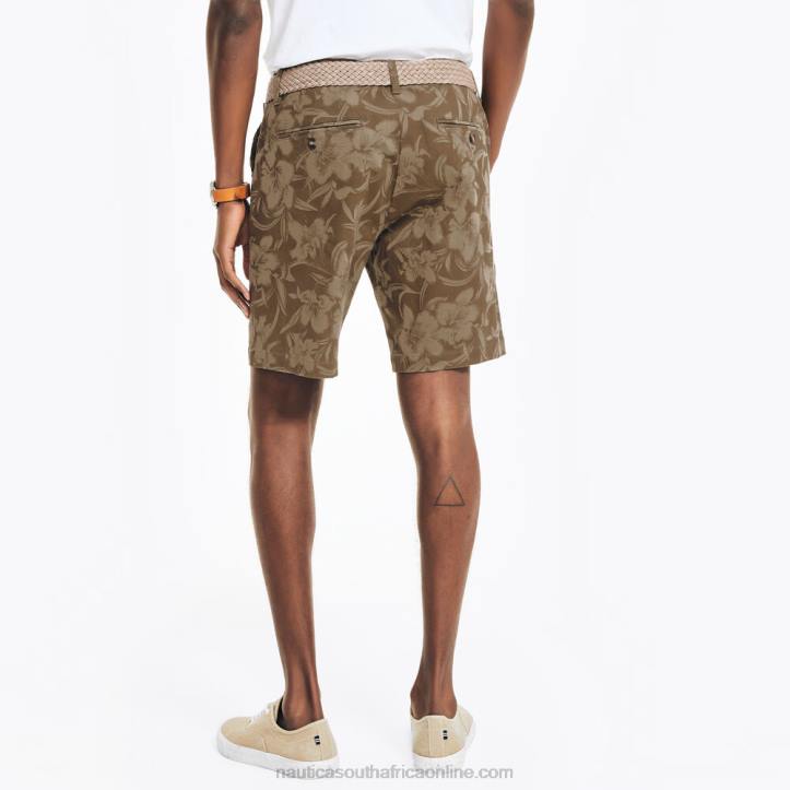Shaded Spruce Heather Men8.5\" Printed Deck Short Nautica 6LZP420