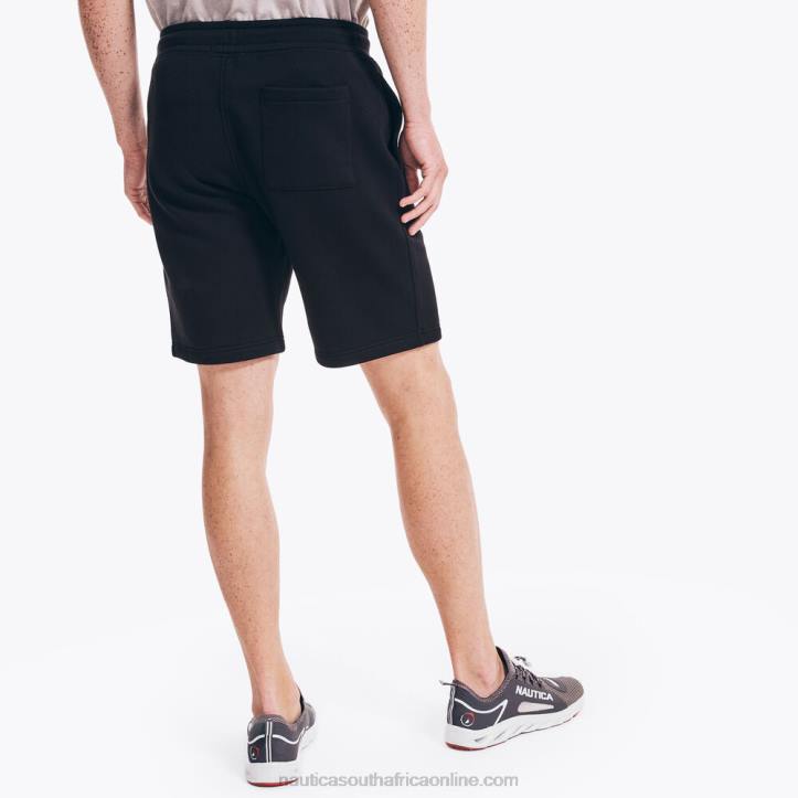 True Black Men9\'\' J-Class Fleece Short Nautica 6LZP640