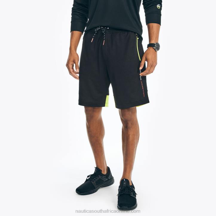 True Black MenBig & Tall Sustainably Crafted Competition 9" Colorblock Short Nautica 6LZP495