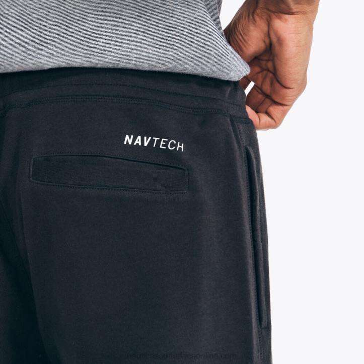 True Black MenNavtech 9\" Performance Short Nautica 6LZP100