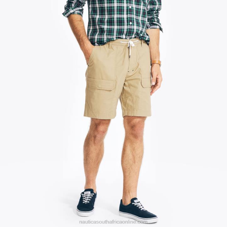 Tuscany Tan Men8.5" Utility Cargo Short Nautica 6LZP219