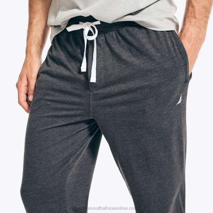 Grey Heather MenLogo Graphic T-Shirt Pajama Pant Set Nautica 6LZP466