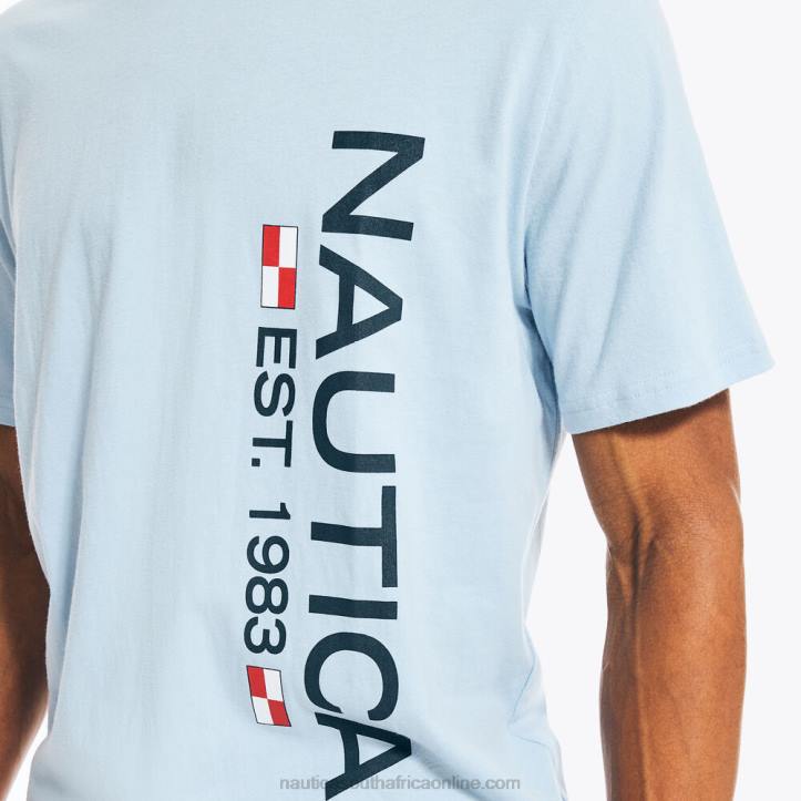 Light Tide Water Wash MenLogo Sleep T-Shirt Nautica 6LZP557