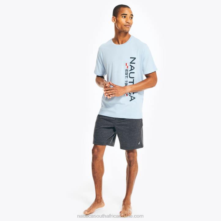Light Tide Water Wash MenLogo Sleep T-Shirt Nautica 6LZP557