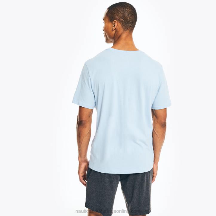 Light Tide Water Wash MenLogo Sleep T-Shirt Nautica 6LZP557