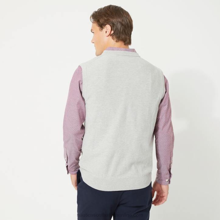 Grey Heather MenBig & Tall Navtech V-Neck Sweater Vest Nautica 6LZP615