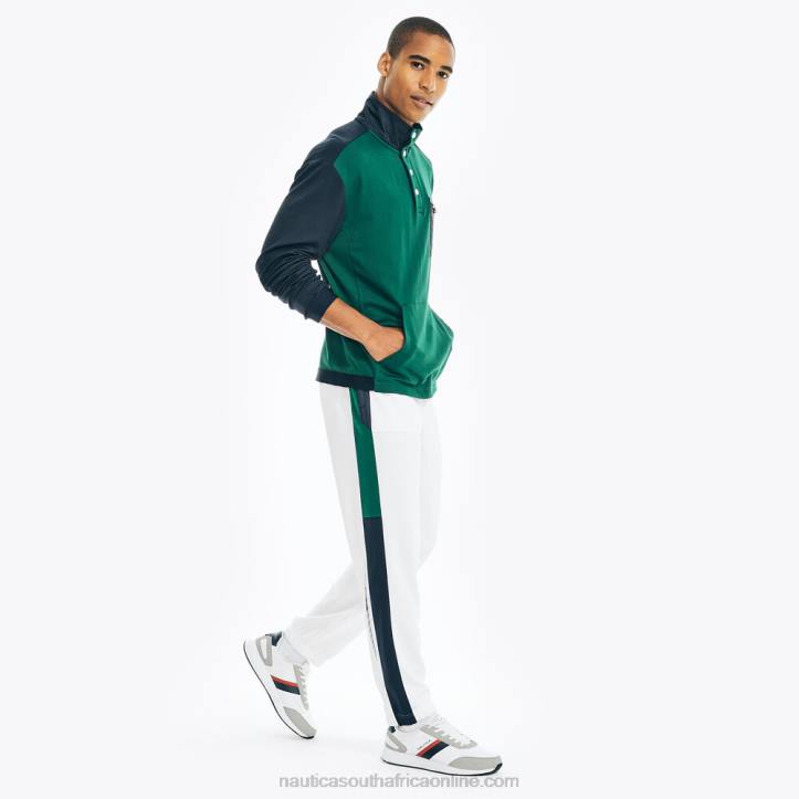 Bright White MenCompetition Sustainably Crafted Colorblock Jogger Nautica 6LZP503