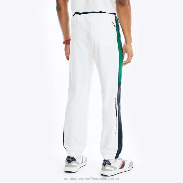 Bright White MenCompetition Sustainably Crafted Colorblock Jogger Nautica 6LZP503