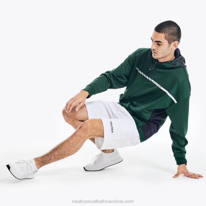 Cosmic Fern MenCompetition Sustainably Crafted Logo Pullover Hoodie Nautica 6LZP566