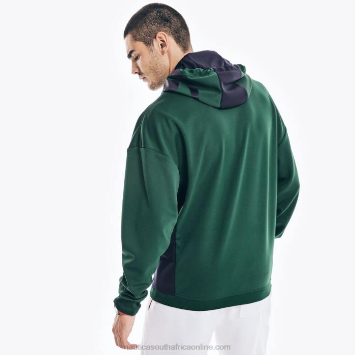Cosmic Fern MenCompetition Sustainably Crafted Logo Pullover Hoodie Nautica 6LZP566