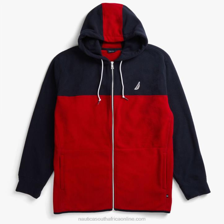 Navy MenBig & Tall Colorblock Nautex Full-Zip Hoodie Nautica 6LZP722