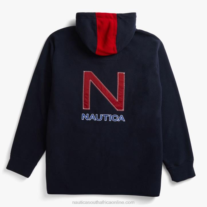 Navy MenBig & Tall Colorblock Nautex Full-Zip Hoodie Nautica 6LZP722